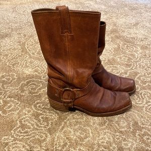 Frye harness boots